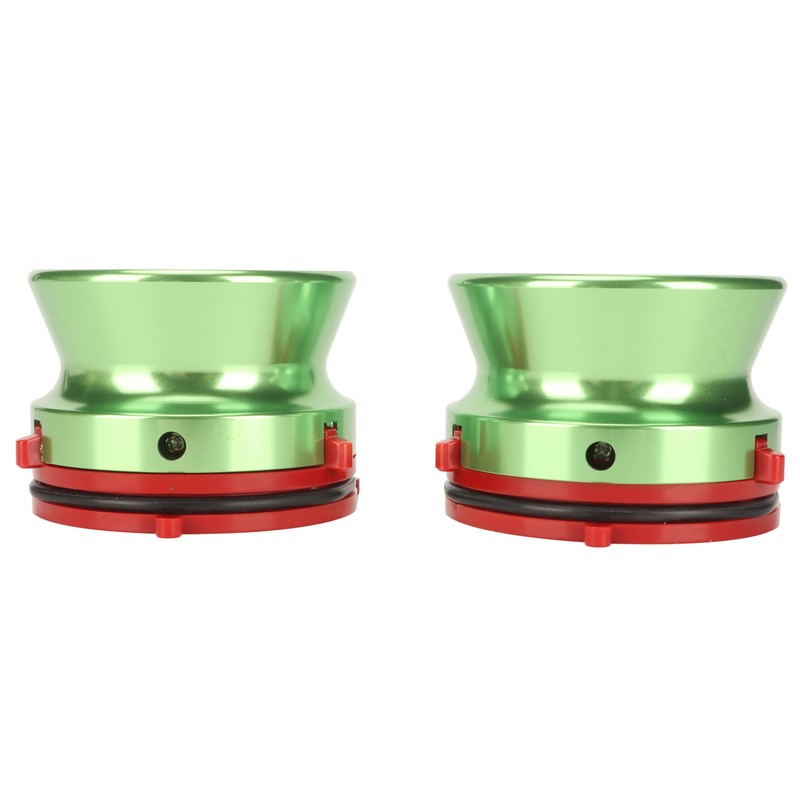 1 Pair NAB Hub Adapters Professional Polished Aluminum Reel to