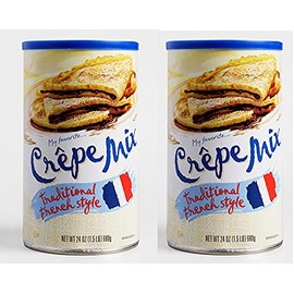 My Favorite Crepe Mix 24 Ounce 24 oz each (1 Item Per Order, not per case) (2-Pack)