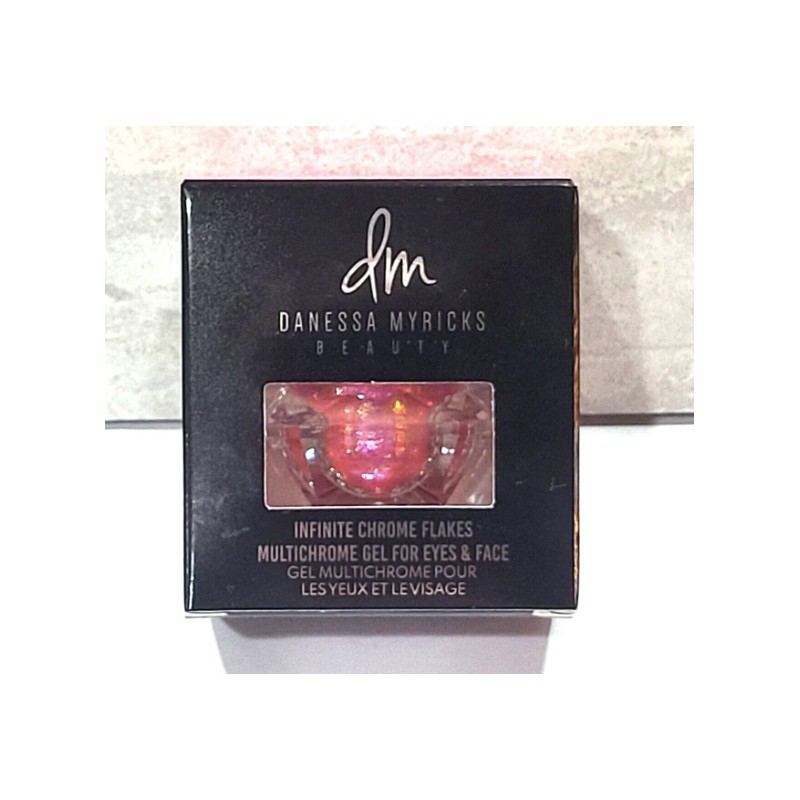 Danessa Myricks Infinite Chrome Flakes gel for eyes and face