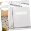 Operitacx Waterproof Cold-Resistant 1 Roll Food Stickers for Kitchen Refrigerator