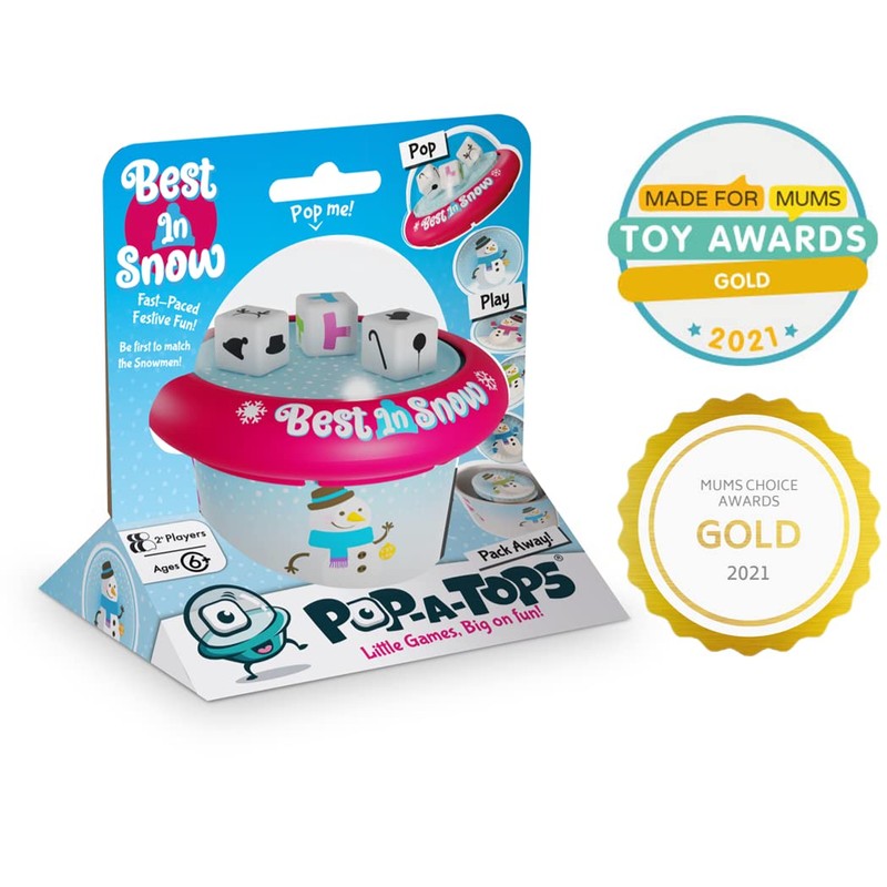 Pop A Tops Best In Snow Family Travel Game
