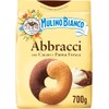 Mulino Bianco Biscotti Frollini Abbracci con Cacao e Panna Fresca,