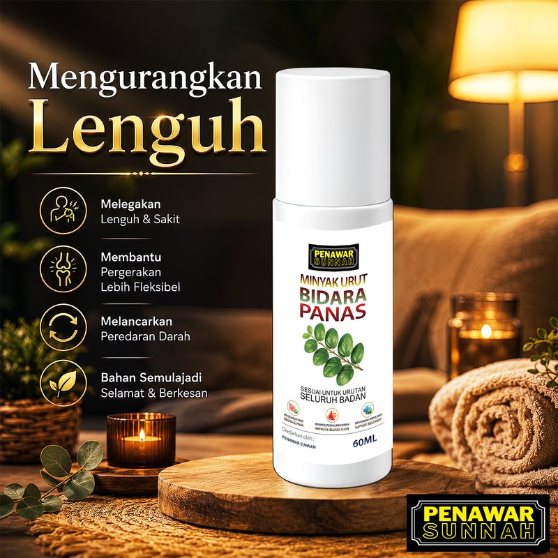 Minyak Bidara Panas 60ml Minyak Angin Minyak Bidara Ruqyah Minyak