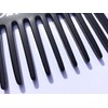 Strähnenboy Black Silver Handmade 10 cm 13 Teeth Curling Comb