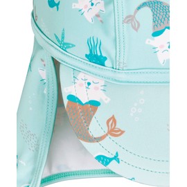 Playshoes UV Protection Hat, Unicorn Meerkat 51, Unicorn Sea Cat