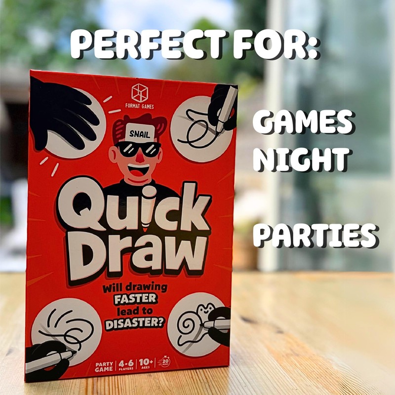 Quick Draw: A Drawing Party Game for Adults | Best