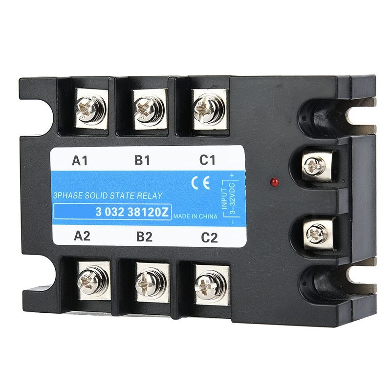 3 Phase Solid State Relay, 120 A DC 3-32 V