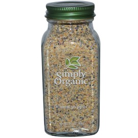 Simply Organic, Lemon Pepper, 3.17 oz(Pack of 3)