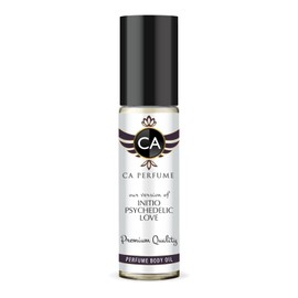 CA Perfume Impression of Initio Psychedelic Love For Women & Men Replica Fragrance Body Oil Dupes Alcohol-Free Essential Aromatherapy Sample Grand Quality Sample Size Roll-On 0.3 Fl Oz/10ml