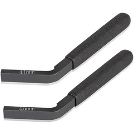 Engine Brake Adjustment Tools 4.6MM 4.1MM Fit for Detroit Diesel DD13 DD15 DD16 Jake Brake Feeler Gauge Alternative to W470589042300 W470589022300