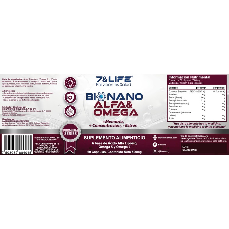 BIONANO ALFA & OMEGA