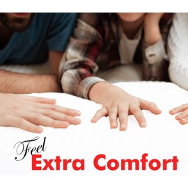 Value Zone Luxury Poly Cotton Ruffled Fitted Valence Sheet 25 CM Box with 40cm Frill Drop Single Double King Super King Bed Linen (Cream, King)