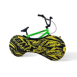 Velo Sock Bike Cover for Indoor Storage and Transportation, Dirt Proof Stretchy Fabric, Protection Travel Cover for BMX Bicycle, Multiple Designs, Stylish Accessory