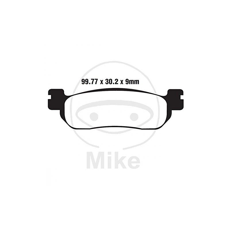 EBC MX Enduro Carbon Brake Pads FA275TT