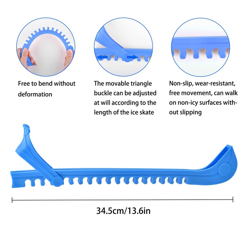 Skate Guards, 1 Pair Ice Skate Blade Guards, Ice Hockey
