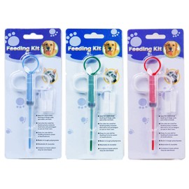 Pet Pill Syringe [3 Pack] Dog Pill Shooter Cat Tablet Soft Tip Pet Medical Feeding Dispenser Tool for Small Animal