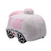 YONLIT Soft Plush Ambulance Stuffed Car Toy Super Cute White