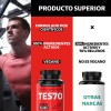 Tes70 Vitaminas Hombres Maca Negra Peruana Fenogreco Creatina Arginina Cúrcuma
