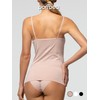 POMPEA 3 Pezzi Canotta Donna in Microfibra con Spalline Strette