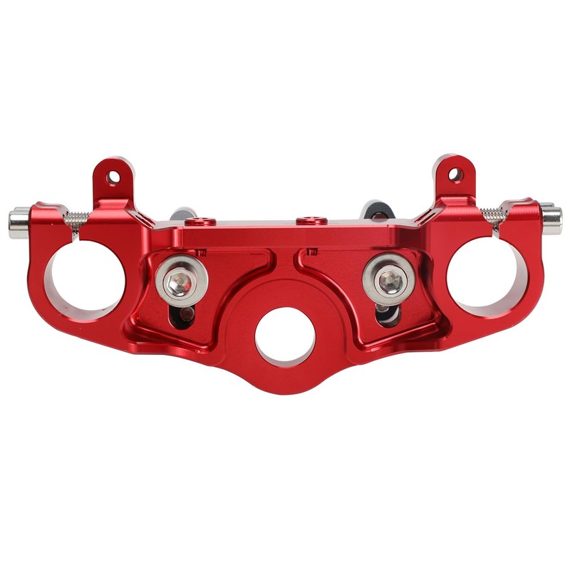 USTPO Motorcycle Top Triple Clamp 7/8" 22MM Upper Triple Tree