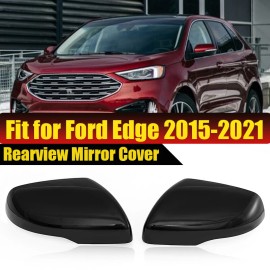 car-wholesale2019 For 2015-21 Ford Edge Wing Mirror Side Rearview Cover Cap Assembly W/Signal Cut