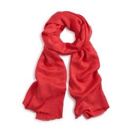 Karl Lagerfeld Paris Women's Accessories Scarf,Apple Red,0S