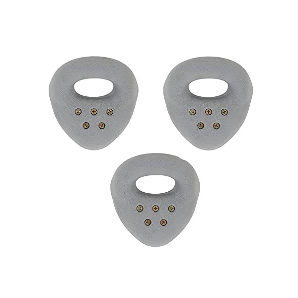 Atomik Rock Climbing Holds Set of 3 Large Screw-On Ring