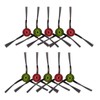 (10 Pieces) Side Brush Replacement Parts for Robot Vacuum Ecovacs