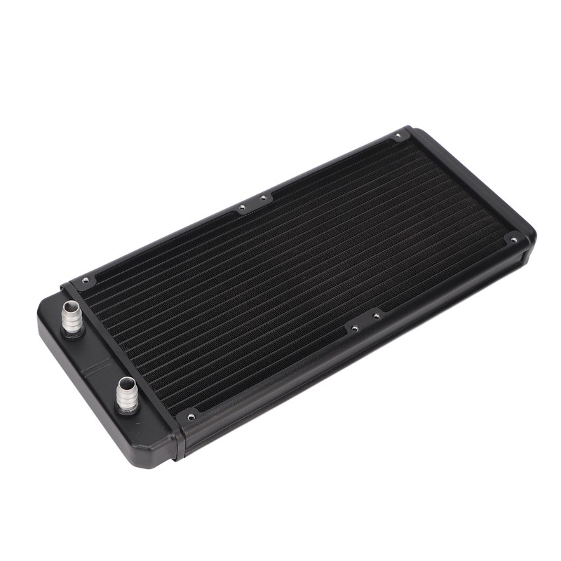Water Cooling Radiator Frosted 18 Pipes Metal Heat Exchanger Radiator