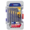 TIVOLY 11453170006 Ranger 18 Steam Tin Drill Bits in Metal