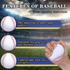 4 Pack Foam Baseballs, 9 Inch Soft Baseballs Training Pitch