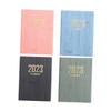 TEHAUX 2023 Daily Schedule Book Planner Notebook Notepad Size Daily