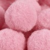 MECCANIXITY Pom Felt Balls Felting Fabric 1.5cm 15mm Pink for