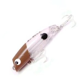 Go-Phish Orga Ripless GP 43mm #8 Brown Head Clear