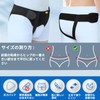 Aninako Inginal Hernia Belt, Herniated Supporter, Unisex, For Double Inguinals