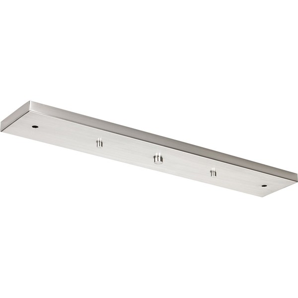 Progress Lighting P8404-09 Traditional/Casual Canopy Accessory, Brushed Nickel