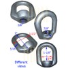 10 PCS Eye Nut Drop Forged Carbon Steel 1,250lbs Bail