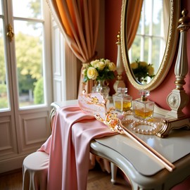 Xinjincang Gold Vintage Hair Sticks with Rhinestone, Metal Hair Fork Hair Chopsticks, 1 Hair Accessory Package