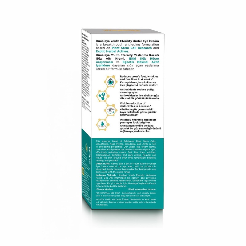 Himalaya Since 1930 Youth Eternity Yaşlanma Karşıtı Göz Altı Kremi
