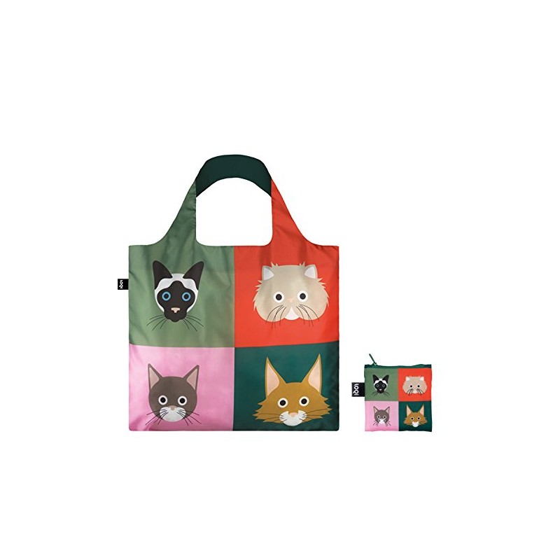 LOQI STEPHEN CHEETHAM Shopping Bag Travel bag, 50 cm, Cats