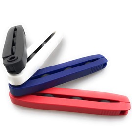 Kerafactum 4 Clips Sealing Clips for Bags as Bag Closure for Freezer Bags Extra Large Clips Clips Bag Closure Clips Clips Clips Bag Closer Long Plastic Set