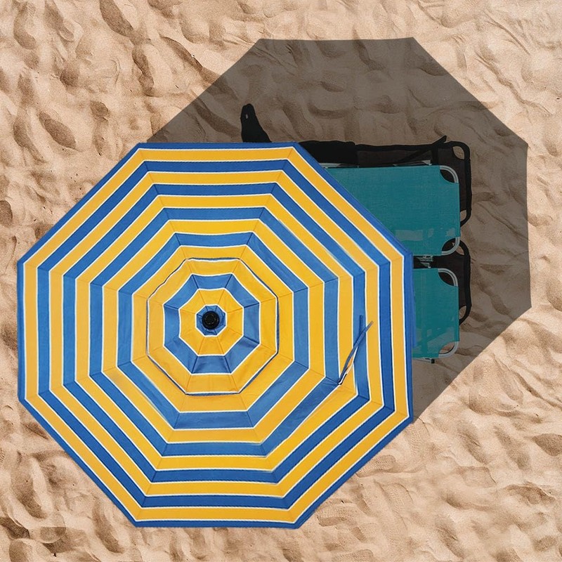 ontheway 10FT Patio Umbrella Enhanced Replacement Canopy Market Table 8