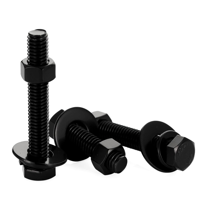 1/4-20 x 2 Hex Head Screws Bolts, Nuts, Flat &