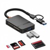 Komitasui Memory Card Reader, USB 3.0 and USB-C to SD