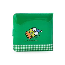 Sanrio portafolios de vinilo, Verde, 1個 (x 1), Kerokoroppi