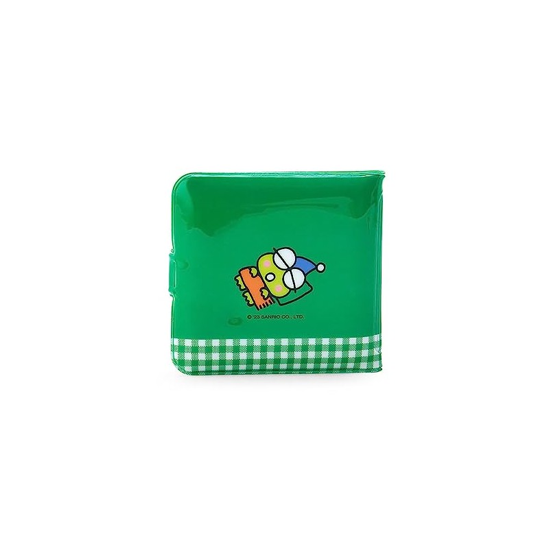 Sanrio portafolios de vinilo, Verde, 1個 (x 1), Kerokoroppi