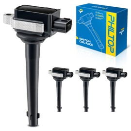 PHILTOP UF591 Ignition Coil Pack, Set of 4 Compatible with Sentra 2007-2009