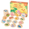 Memory Game Wooden Laying Card Game with Cute Animal Pairs