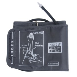 Extra Large Blood Pressure Cuff, Blood Pressure Monitor Extra Large Cuff, Adjustable XL Blood Pressure Cuff for 22-52cm Big Arm, Compatible with Omron BP Monitors