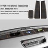 SENSHINE Silicone Dash Dashboard Cover Mat for Ford Bronco Accessories